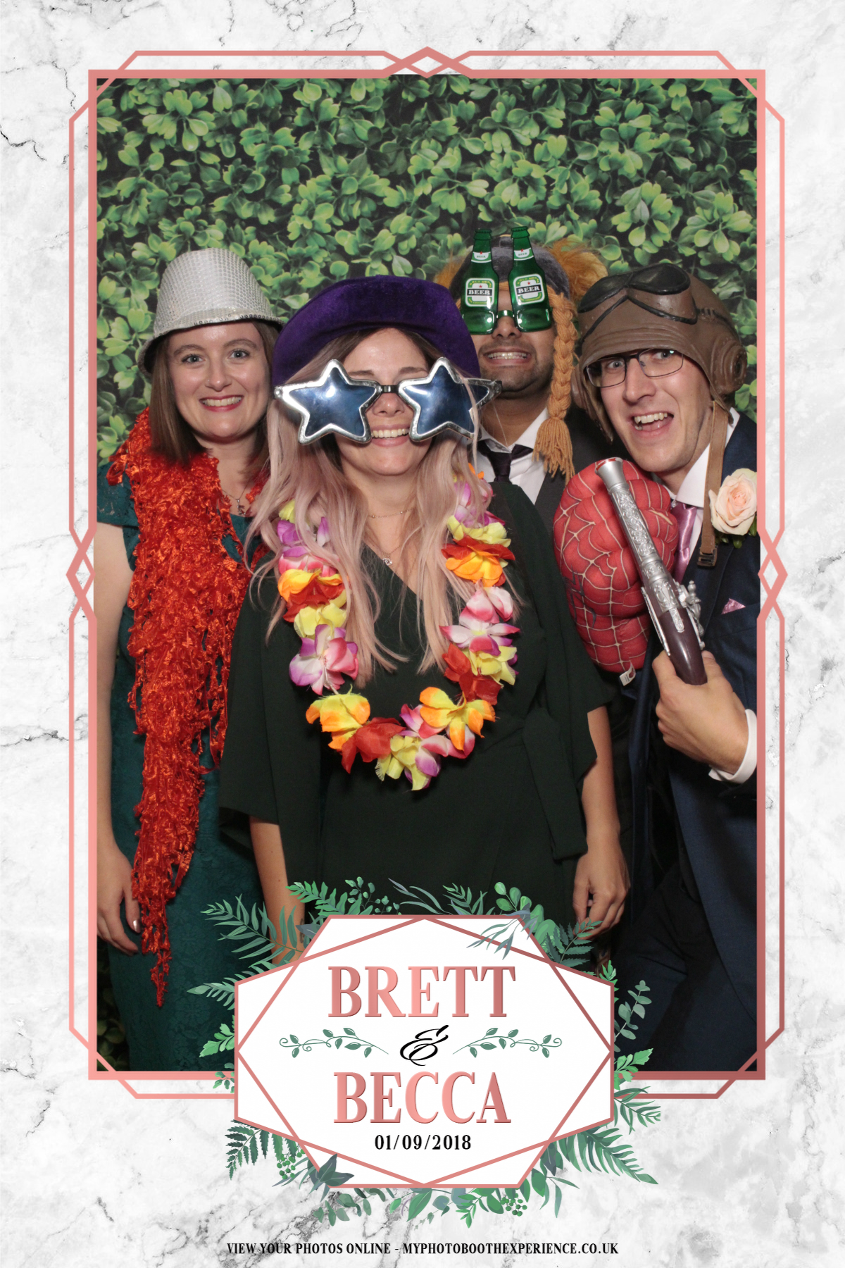 Brett & Becca's Wedding | View more photos from the event at gallery.myphotoboothexperience.co.uk/u/MyPhotoBoothExperienceLtd/Brett-Beccas-Wedding